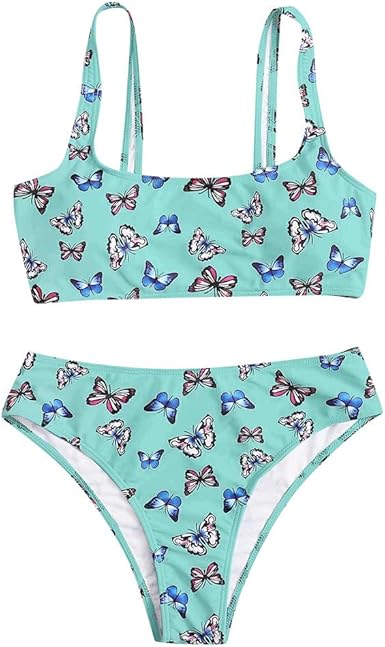 high waisted bathing suits amazon