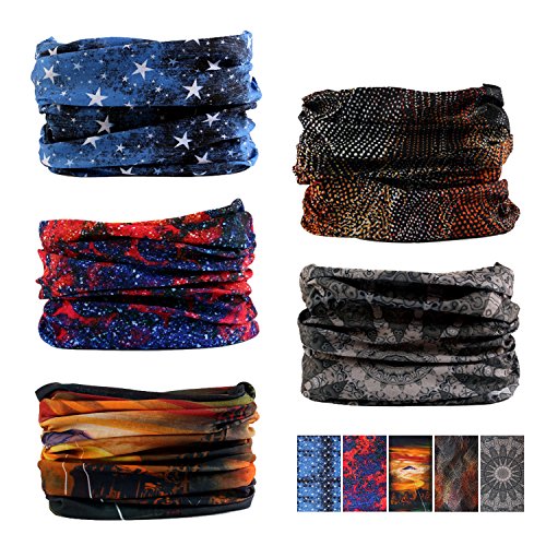 Oureamod wide headbands for men and women athletic moisture wicki…