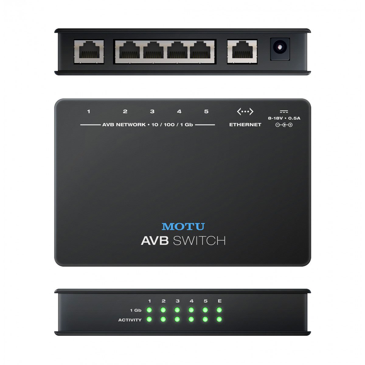 MOTU AVB Switch FivePort AVB Switch Buy Online in United