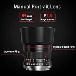 85mm f1.8 Portrait Lens - EF Lens for Canon, Medium