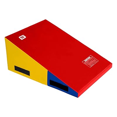 Buy We Sell Mats Preschool Gymnastics Incline Mat Cheese Wedge Skill Shape Tumbling Mat For Gymnastics Training Cheerleading And Obstacle Courses Online In Indonesia B084llmtg9