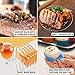 Air Fryer Accessories Anti-Stick 14 PCS with Pizza Pan Cake Barrel Waffle Mold Fryer Liners(100PCS) and Cookbook (20 Recipes) for GoWISE Ninja COSORI Philips Airfryer 4.2QT – 6.8QT, Matte Golden