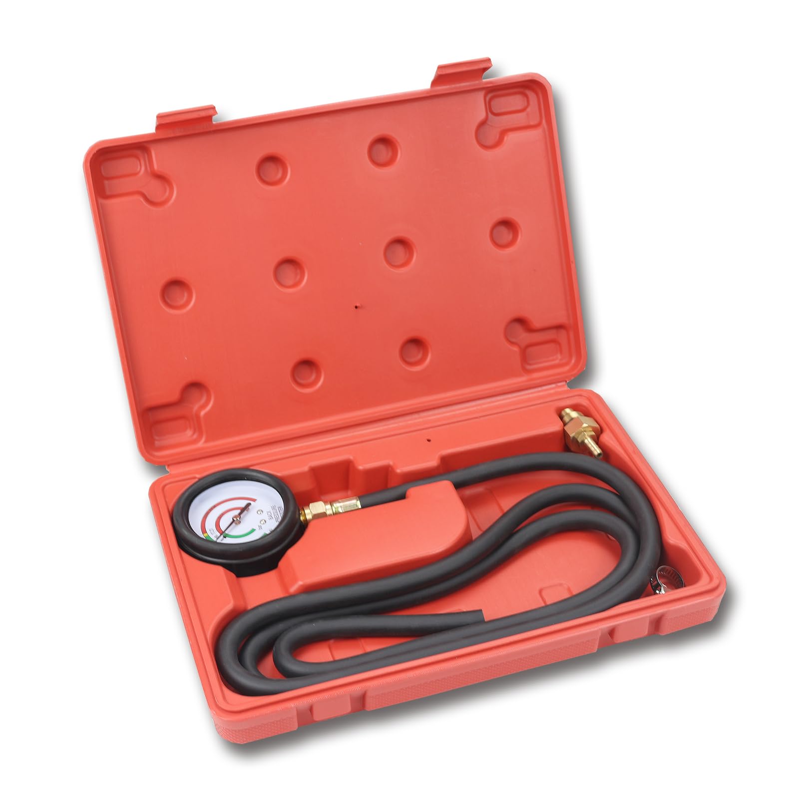 Exhaust Back Pressure Tester Kit Carrying Case Exhaust Back Pressure Gauge With 4 6  Hose Exhaust Pressure Tester Automotive Back Pressure Tester Car Exhaust Back Pressure Gauge Kit G 601099552847573