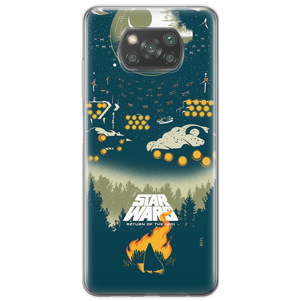 ERT GROUP mobile phone case for Xiaomi POCOPHONE X3 original and officially Licensed Star Wars pattern 029 optimally adapted to the shape of the mobile phone, case made of TPU