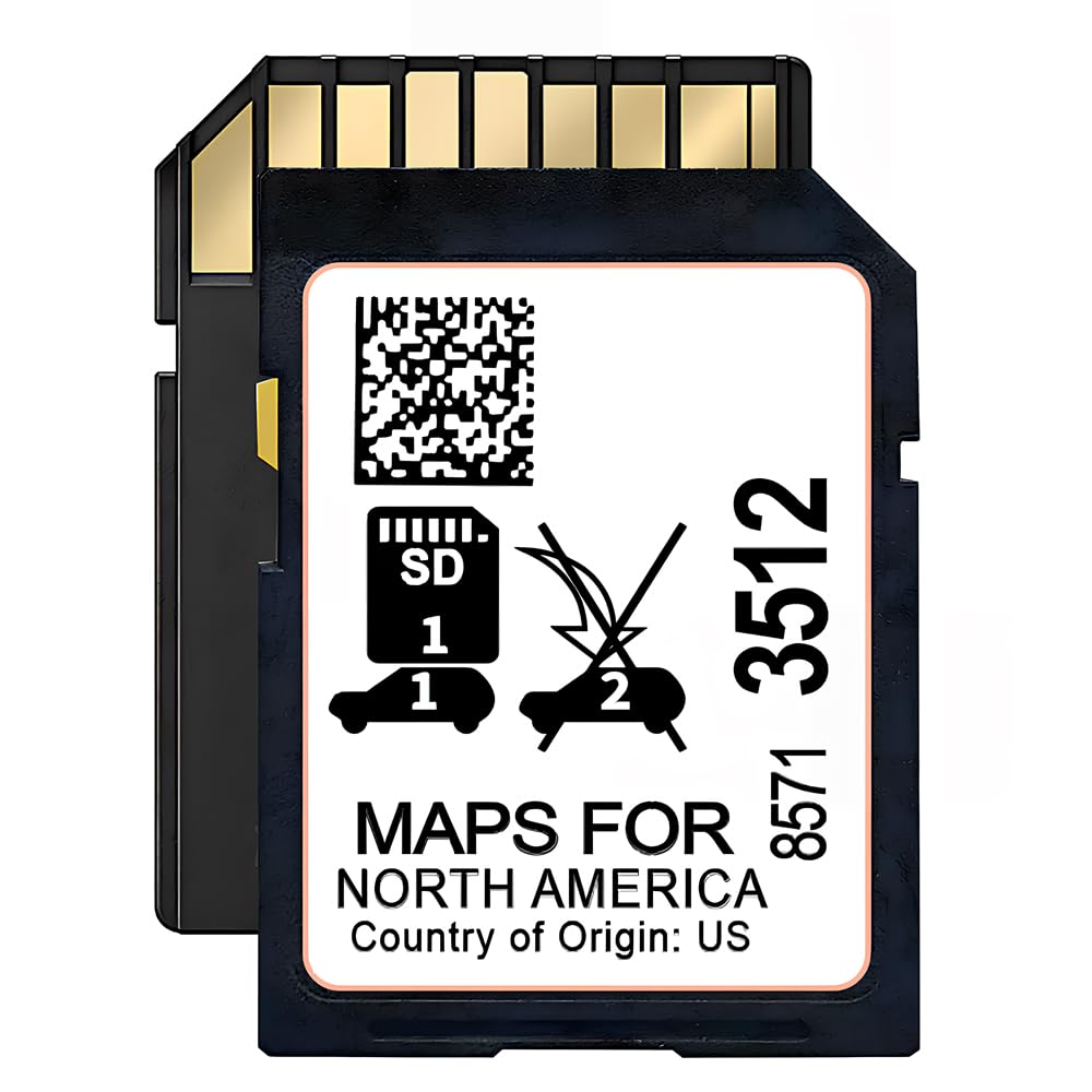Photo 1 of 85713512 Latest Version Navigation SD Card Fits 2019-2024 Enclave Encore Envision CT4 CT5 XT6 Escalade Camaro Colorado Corvette Silverado Suburban Acadia Tahoe Canyon Yukon Sierra, USA/CA/MEX Maps