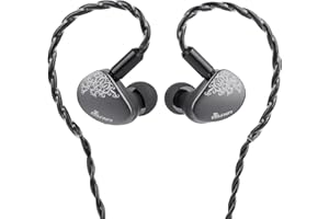 HIFIXAUDIO Kiwi Ears Cadenza II in Ear Monitor, 10mm Titanium Dynamic Driver IEM Earphone with KARS 2.0 for Precise Tonal Bal