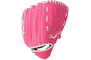 WEILFYONK Baseball Gloves, Softball Gloves, PU Leather Infield Throwing Gloves for Children, Teenagers, Adult Sports, and Pro