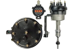 PARTS PLAYER OEG Parts New Distributor Compatible With Ford Bronco E-150 F-150 F-250 5.0 302 V8 1992-1996, F2TE 12127-AA F2TE 12127-BA F2TZ 12127A F2TZ12127BA