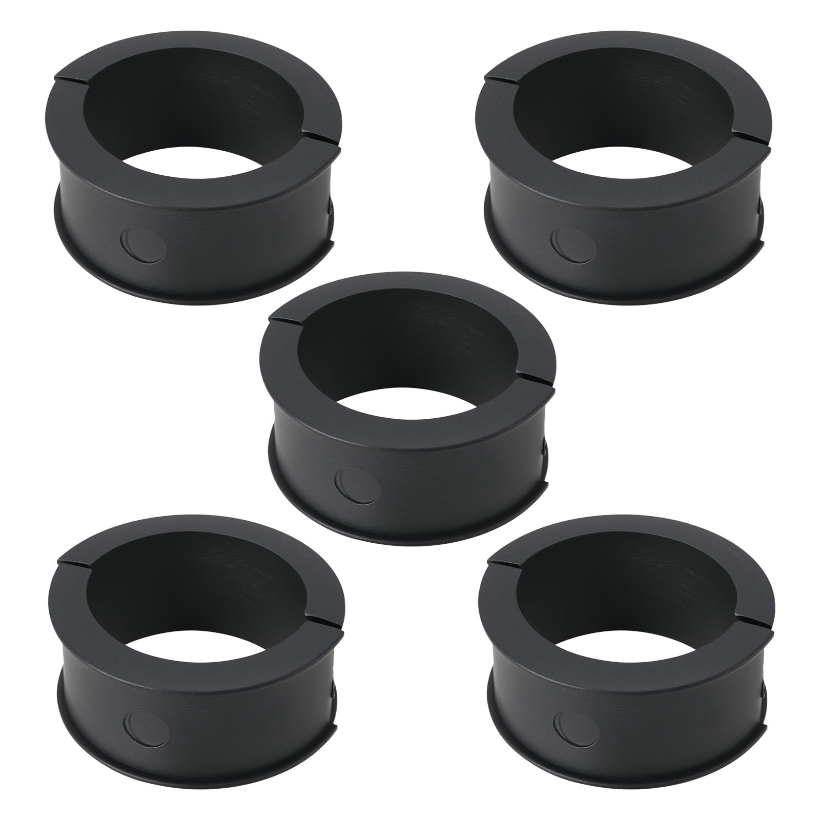 VGOL 5 Pair Bicycle Handlebar Mount Spacer Conversion Extender Spacer Conversion 31.8mm to 25.4mm, Compatible with GUB Holder, 12x25.4mm
