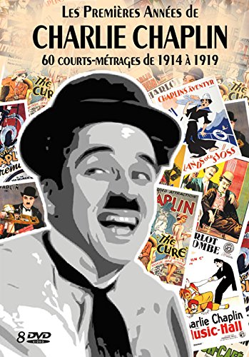 Les Premières Années de CHARLIE CHAPLIN : 60 courts-métrages de 1914 à 1919  Coffret 8 DVD