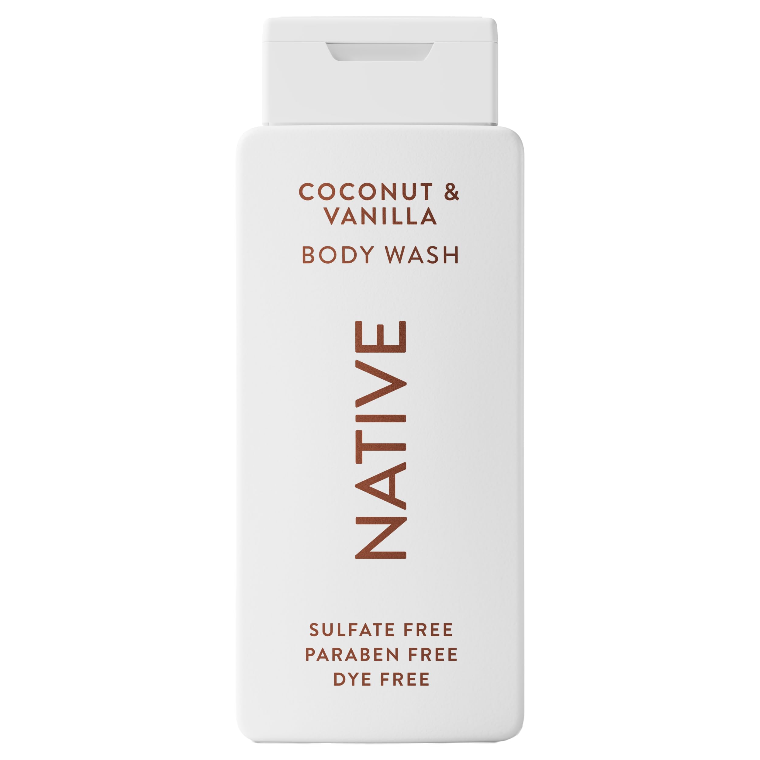 Photo 1 of Native Body Wash Contains Naturally Derived Ingredients | For Women & Men, Sulfate, Paraben, & Dye Free Leaving Skin Soft and Hydrated | Coconut & Vanilla 18 oz