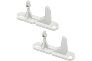 Ultra Durable 131763310 Washer Door Striker Part by BlueStars - Easy to Install - Compatible with Frigidaire & Kenmore Washers - Replaces 131763300 AP3580441 PS890617 - Pack of 2