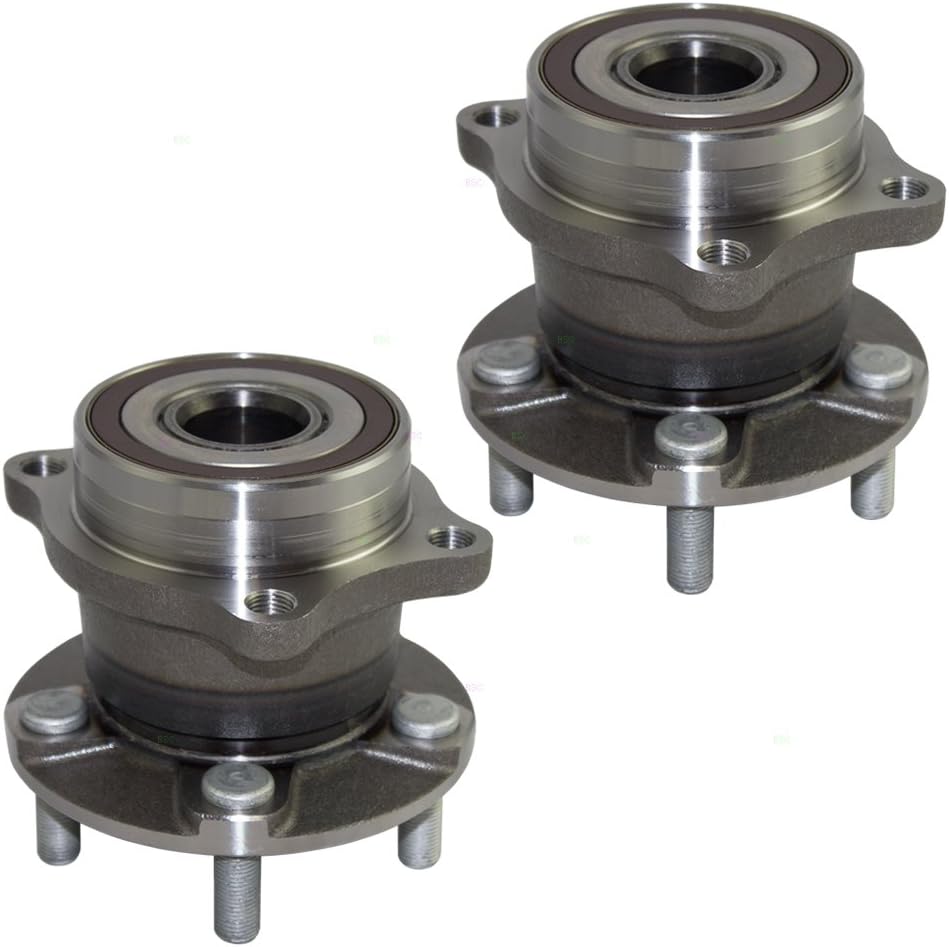 Pair Set Rear Wheel Hub Bearings Replacement for Scion FRS Subaru BRZ Impreza