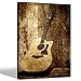 sechars Guitar Canvas Wall Art Vintage Music Room Decor Picture Painting for Home Bedroom Decorations