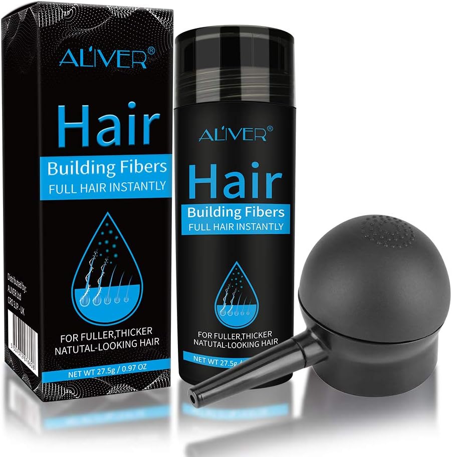 Pegciz Hair Fibres Dark Brown Professional Quality Hair Loss Concealer
