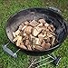 Camerons All Natural Hickory Wood Chunks for Smoking Meat -840 Cu. in. Box, Approx 10 Pounds- Kiln Dried Large Cut BBQ Wood Chips for Smoker- Barbecue Chunks Smoker Accessories