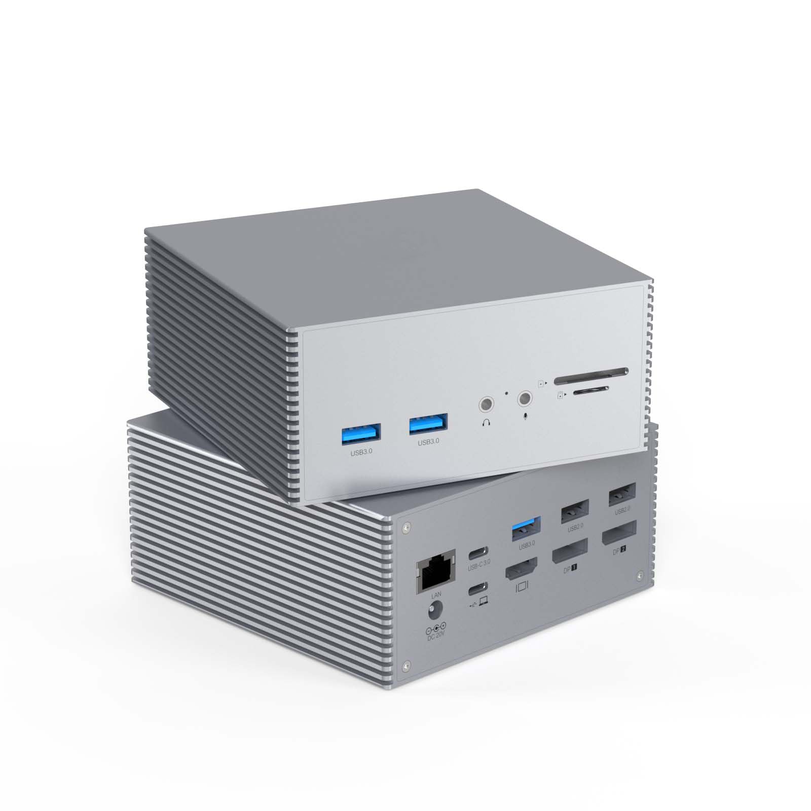 Tiergrade Upgraded Universal USB-C 4K Triple Display Docking Station with Charging Support for MacBook Pro & Windows Type C Systems (2 4K DP, HDMI, 6 USB Ports, 60W USB PD),Extended Display for macOS