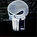 Skull 3D Illusion Lamp for Halloween Decor, Elstey 7 Color Changing Touch Table Desk LED Night Light Great Kids Gifts Home Decoration