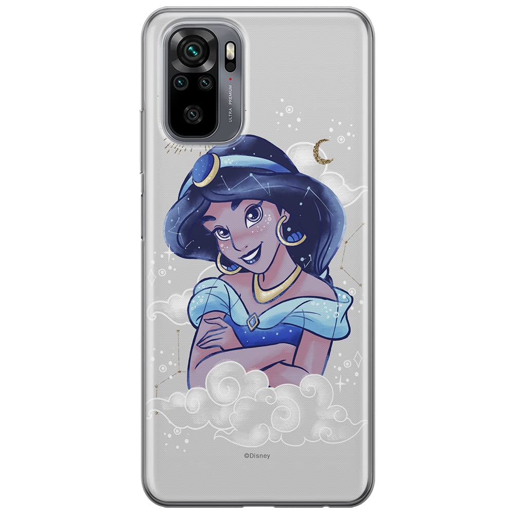 ERT GROUP mobile phone case for Xiaomi REDMI NOTE 10/ 10S original and officially Licensed Disney pattern Jasmine 005 optimally adapted to the shape of the mobile phone, case made of TPU