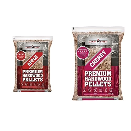 Camp Chef Orchard Apple BBQ Pellets and Camp Chef PLCY Cherry