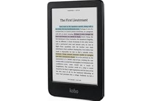 Kobo Clara Colour | Colour eReader | 6” Glare-Free Colour E Ink Kaleido 3 Display | Dark Mode Option | Waterproof | Audiobook