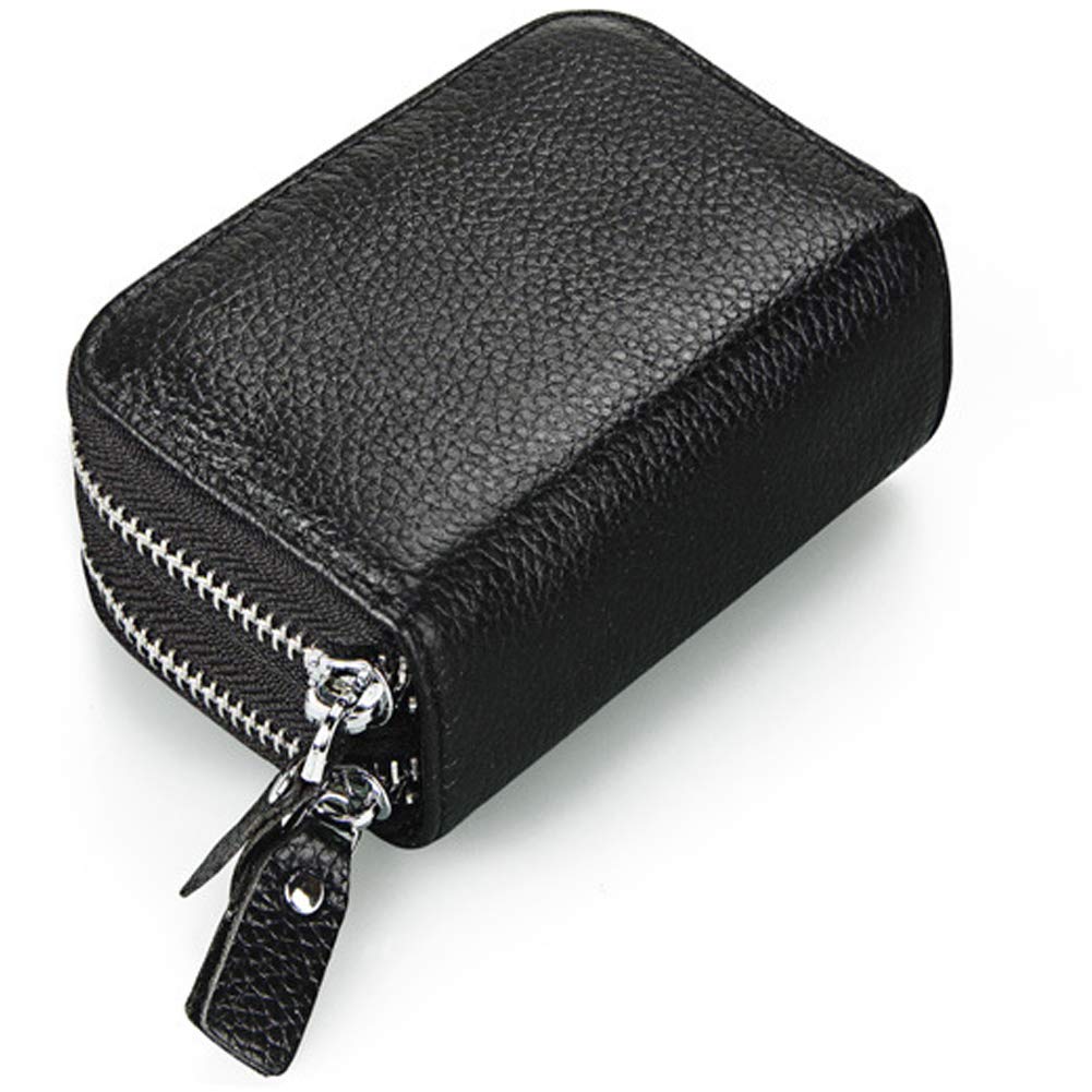 Credit Card Case Holder Small Zip Around Wallet 15 Card slots