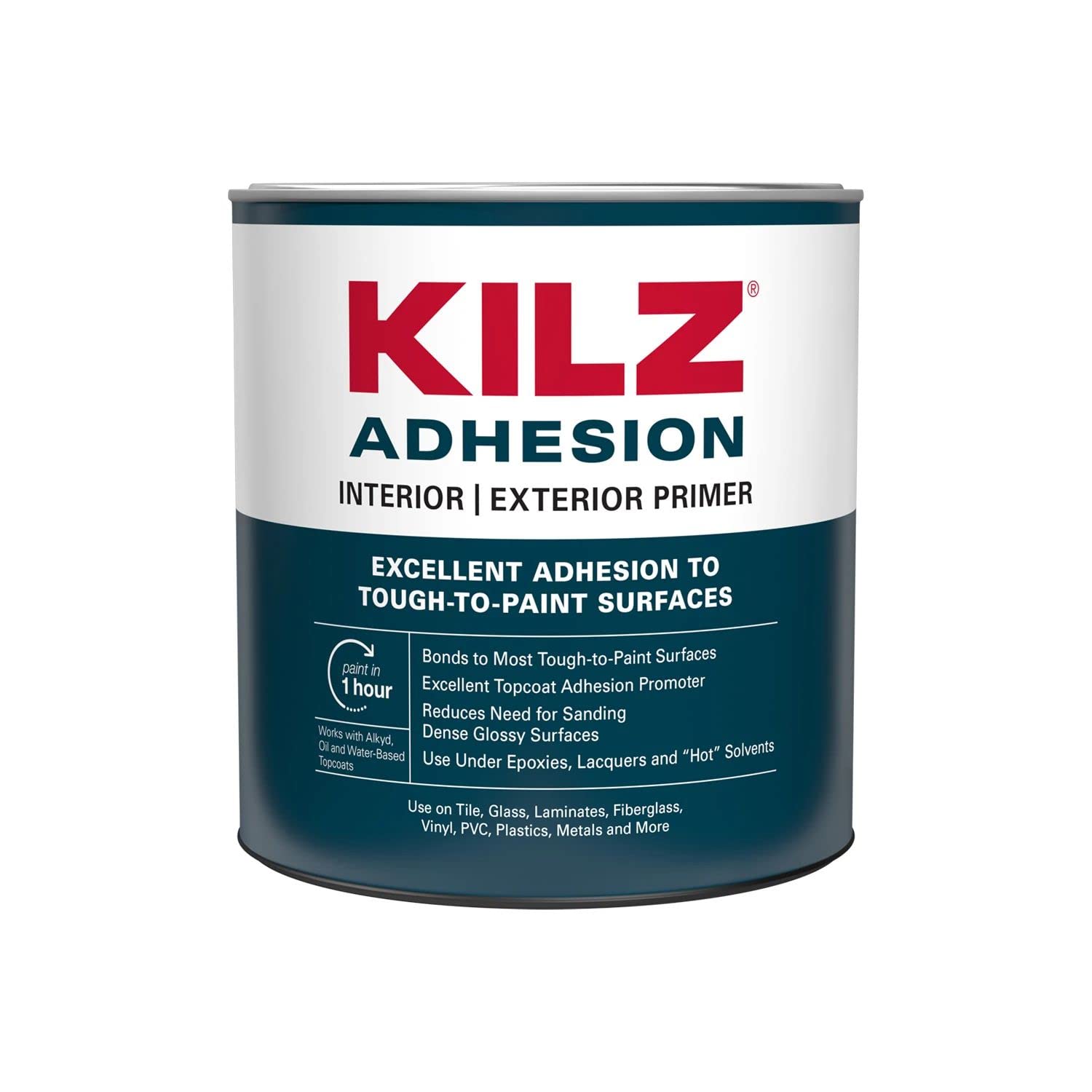 Photo 1 of KILZ Adhesion Primer, Interior/Exterior, 1 Quart
