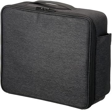 Amazon カインズ コンロ用ケース ブラック ガスボンベ収納ポケット付 アウトドア キャンプ q 災害 持ち運び 収納 便利な取っ手付き Cainz バーベキューコンロ 焚火台