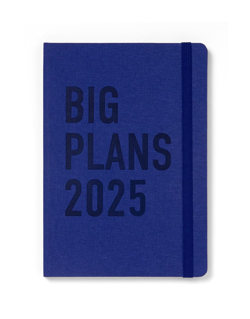 Letts of London Big Plans A5 day to page with appointments 2025 diary - navy