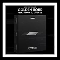【未開封】ATEEZ goldenhour LIVEver. ATEEZ - GOLDEN HOUR : Part.1 'WORK TO LIVE VER.' – hello82.shop