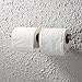Kes Bath Double Roll Toilet Paper Holder Wall Mount Dual Tissue Hook SUS304 Stainless Steel, Brushed Finish, BPH212S2-2
