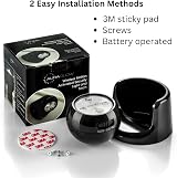 Auraglow Battery Operated Motion Sensor Light Indoor Outdoor PIR LED Wall view 5