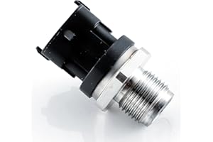 KD KISONIED 0281006327 Fuel Injection Fuel Rail Pressure Sensor 0281002850 5261237 Compatible with Cummins Cargo ISB 4.5 ISB 6.7 Diesel Engine Replacement for 2007-2012 Dodge Ram 2500 3500 6.7L