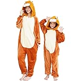 dpouujxo Unisex Adult Onesie Pajamas, Polar Fleece Cosplay Animal One Piece Halloween Costume Pajamas Homewear
