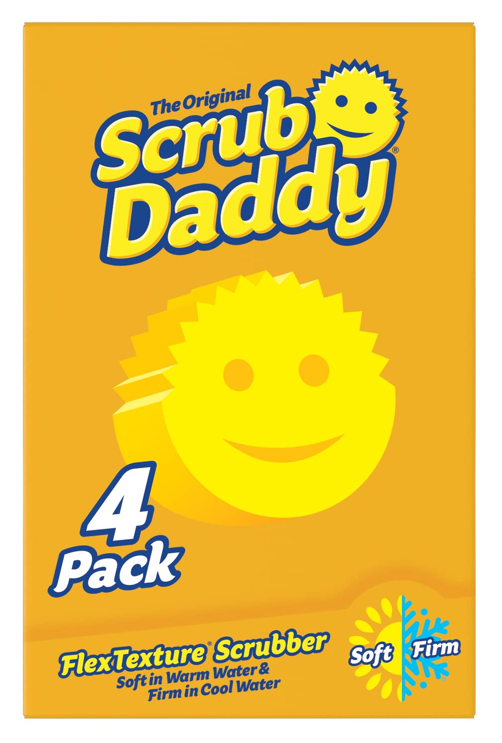 Scrub Daddy Special Cleaning Sponge, Set of 4