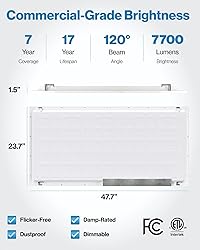 Sunco 2x4 LED Flat Panel Light Drop Ceiling Office
