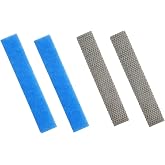 4-piece Mini Split Air Filter Replacement Parts - Compatible with Fujitsu Universal UTR-FA16 and UTR-FA16-2, suitable for air conditioning air filtration