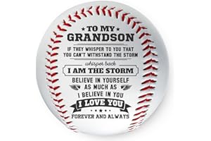 DOPTIKA Personalized Baseball Gifts for Men, Kids, Birthday Gifts for Him, Graduation Gifts for Grandson from Grandma, Grandpa, Grandparents Grandson Gifts, Teen Boy Gifts, Men Gifts for Birthday