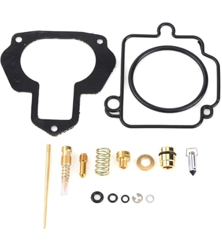 トビー製キット組み　6200 Dual Mikuni OEM Carburetor Rebuild Kit Needle Seat Base Gasket