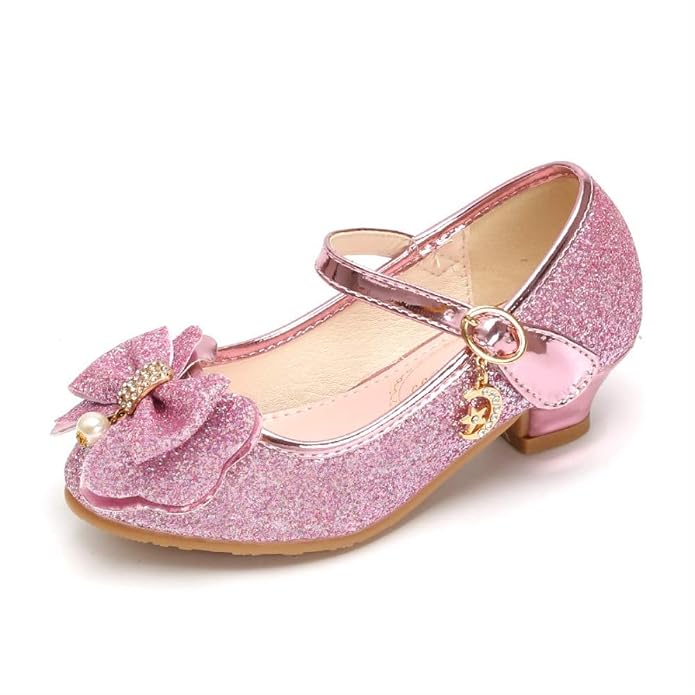 Chaussons De Danse WendyWu Pour Fille - Rose Satin - Taille 34 EU - Avec Rubans