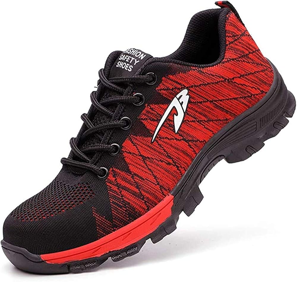 Safety Shoes Steel Toe Work Shoes Mens Womens Protective Industrial