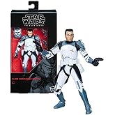 Star Wars The Clone Wars Black Series Clone Commander Wolffe Action Figure [6 Inch]