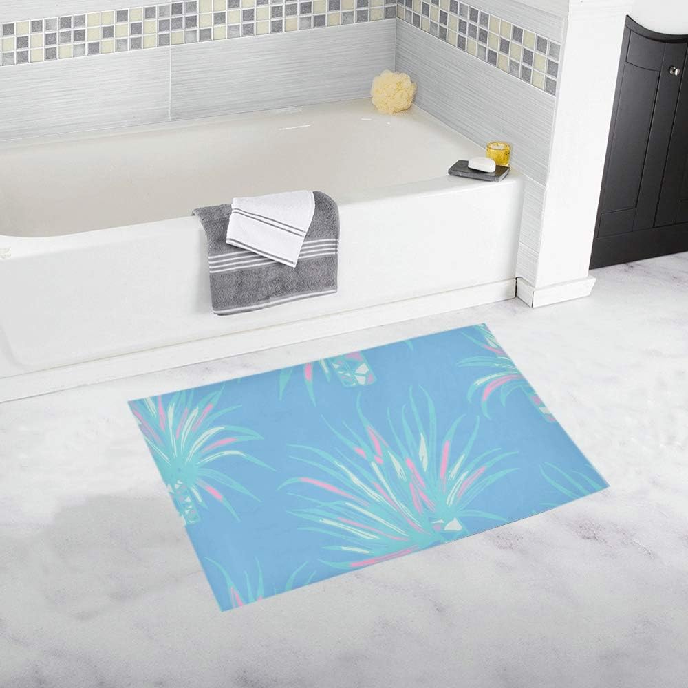 Amazon Com Soft Non Slip Beach Bathroom Decor Blue Fashion Retro Tree Bath Runner Rugs For Bathroom Bath Mat For Adults Absorbent Microfiber Big Bathroom Mat Machine Wash 20x32inch Kitchen Dining