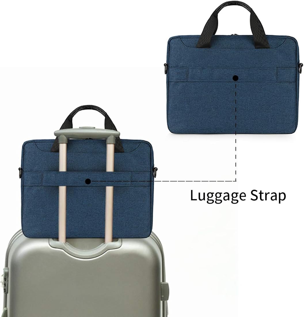 Laptop Bag 13-15.6 inch Computer Sleeve Laptop Case Briefcase Shoulder Bag Men: Clothing