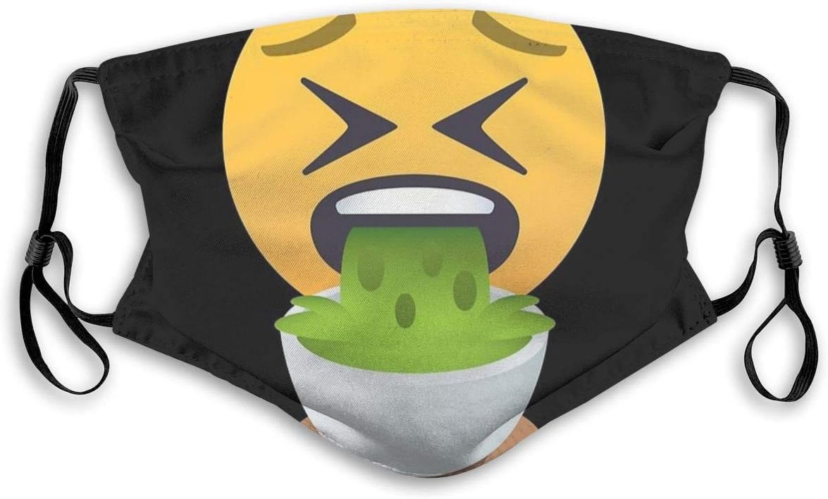 Cute Pixel Junk Food Mask Breathable Unisex Sponge Face Mask Ride Reusable Anti Pollution Face Shield Wind Proof Mouth Cover Men Women