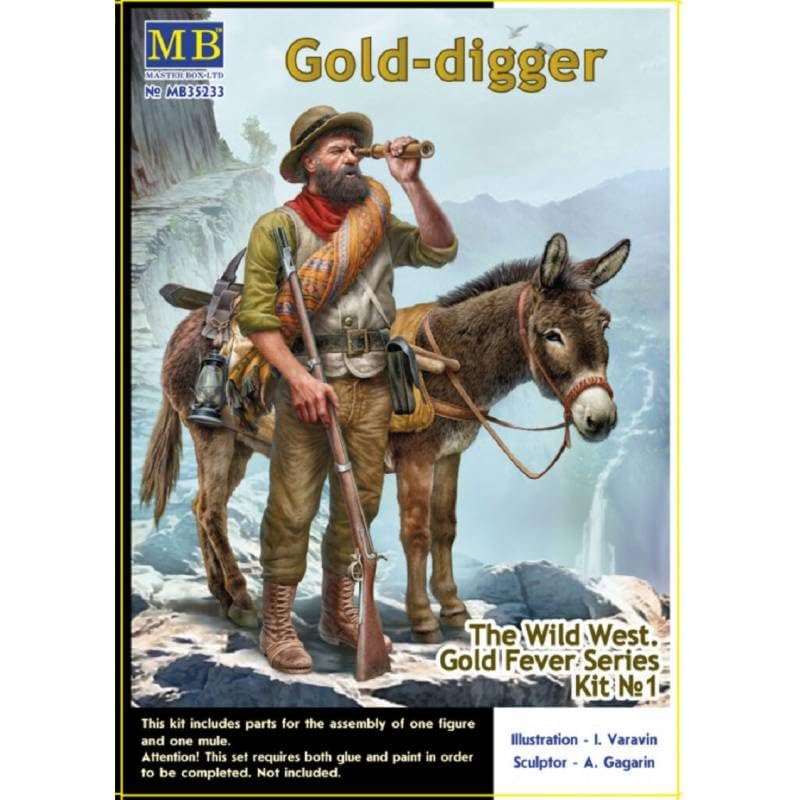 Masterbox 1:35 - Wild West, Gold Fever NO.1 Gold Digger