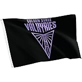 Desert Cactus Golden State Valkyries Flag Team WNBA 100% Polyester Indoor Outdoor 3x5 feet Flag (Design A)