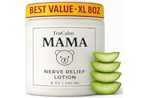 NUTURNA Mama Lotion – Neuropathy Nerve Therapy & Relief Cream – Extra Large 8 oz – Maximum Strength Comfort for Feet, Hands, Legs, Toes – Fast Absorbing & Non Greasy – Magnesium + ALA – Super Value 8 oz