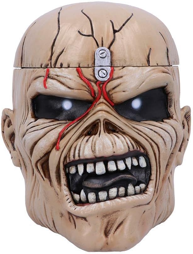 Nemesis Now Iron Maiden The Trooper Box 18cm Resin Beige Officially Licensed
