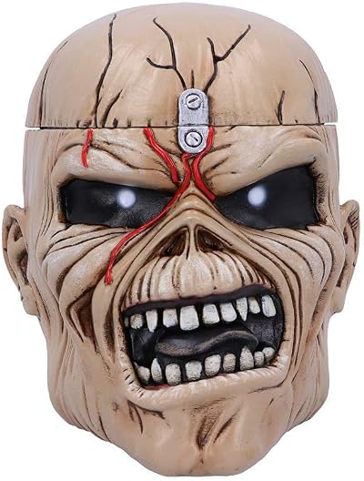 Nemesis Now Iron Maiden The Trooper Box 18cm Resin Beige Officially Licensed